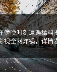 神秘人在傍晚时刻遭遇猛料揭秘，香蕉影视全网炸锅，详情发现